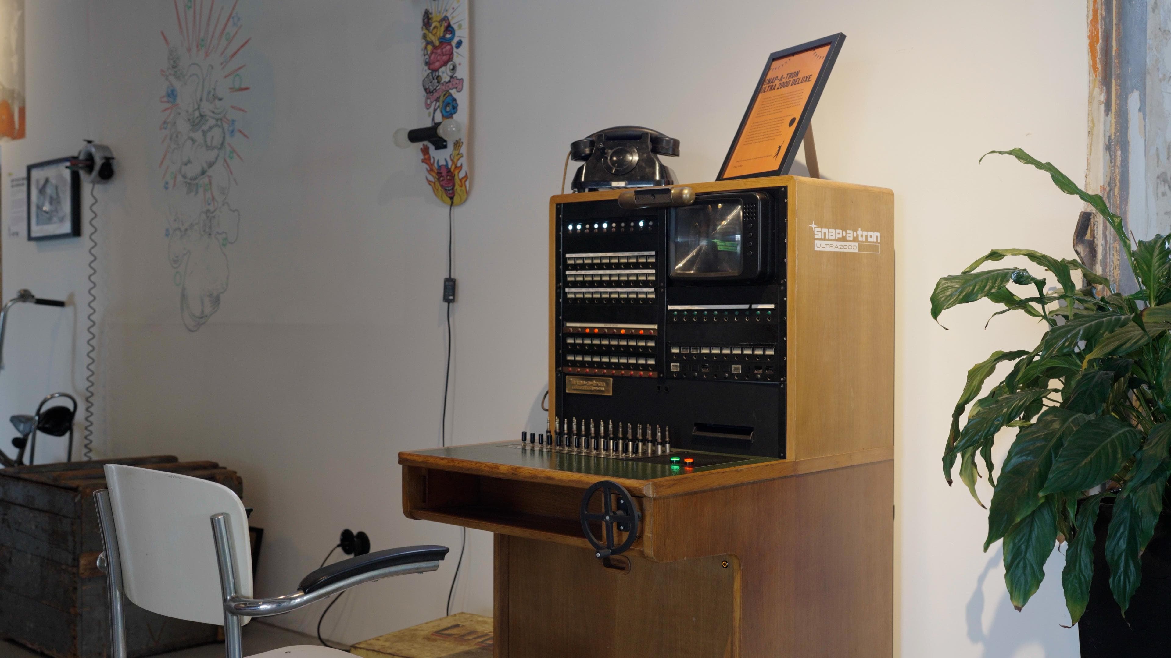 Foto van de Snap-a-tron Ultra 2000 Deluxe in de omgeving